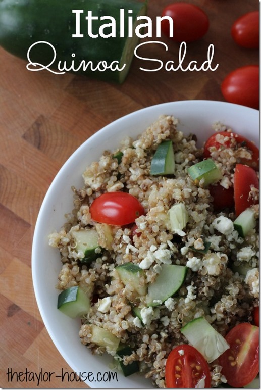 Italian Quinoa Salad, Healthy Recipes, Quinoa Recipes